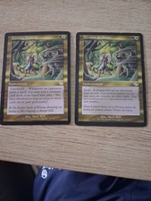 magic mtg Terrains de chasse played/mint Jugement *2 (1 FR 1 AN)