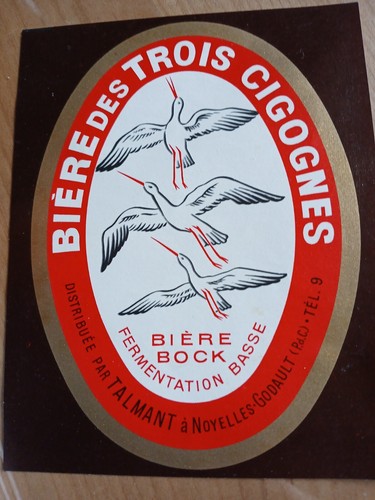 étiquette biere des trois