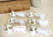 6 Portes couteau en faïence