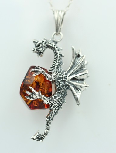 Dragon avec ambre - dragon, en