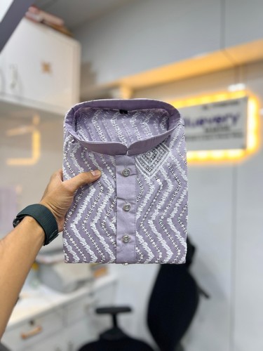 Indien souple soie kurta - indien,