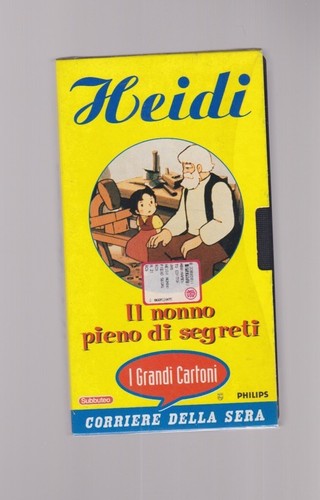 Vhs heidi nonno - nonno, di