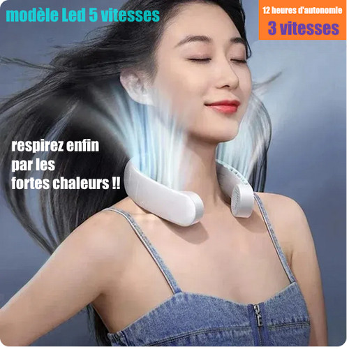 Ventilateur cou portable - ventilateur,