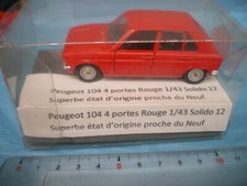 1/43 Peugeot 104 4 portes