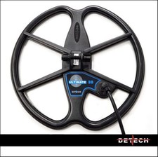 Plaque de Montage Bobine DD Ultimate 11 " DETECH Chaser Desert Gold Métaux 29 CM