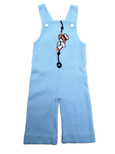 salopette bébé marin pattes d'éléphant ABSORBA vintage / 6 MOIS