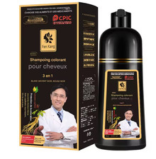 Shampoing colorant 3 en 1 noir