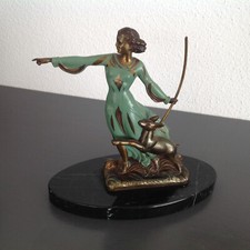 Sculpture en régule Diane