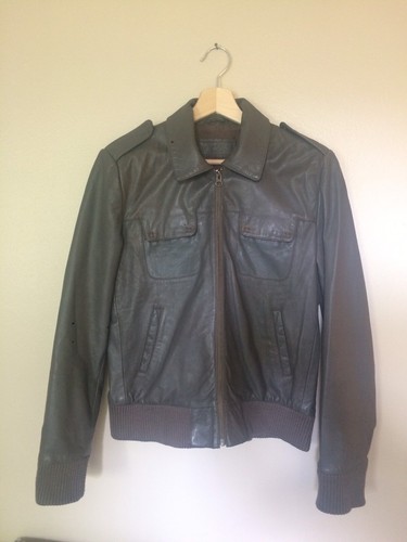 Blouson cuir kookai t38 - cuir, t38/40