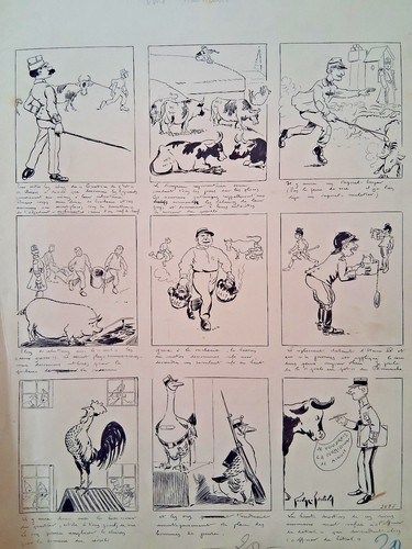 Planche originale - bd,