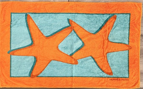 Rare drap plage hermès - de,