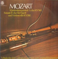LP Mozart Klarinettenquintett