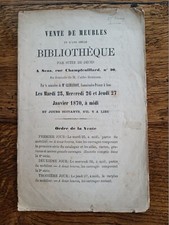 Livre Vente de Meubles et