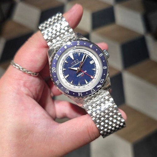 Mido ocean star gmt - star,