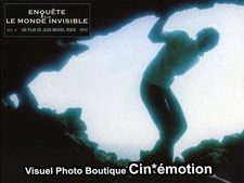 4 Photos Cinéma 21x28cm (2002) ENQUÊTE SUR LE MONDE INVISIBLE Jean-Michel Roux 