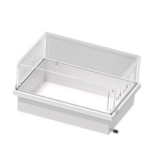 Bac à tortues, drain de fond, boîtier pour amphibiens, boîte