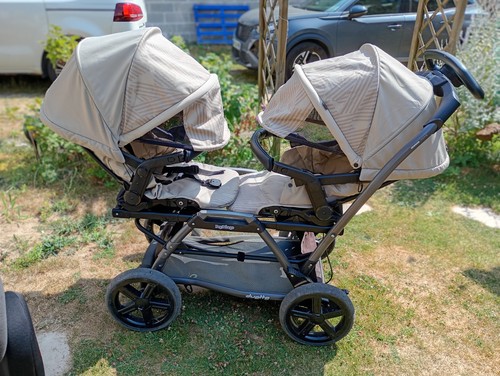 Poussette duette peg perego - ,