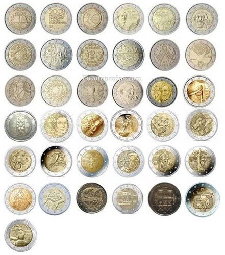 2 euro commemorative - 2,