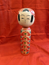 kokeshi Vintage Ancienne Japon 33 cm Poupée Bois Signée