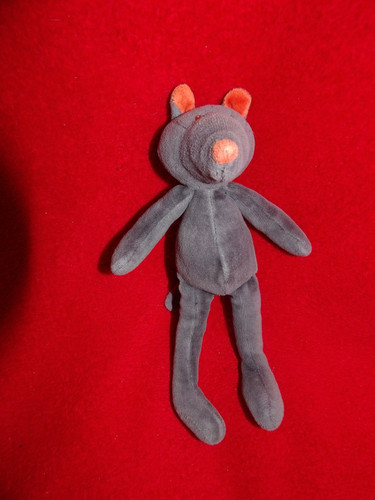 Doudou peluche loup gris - doudou,
