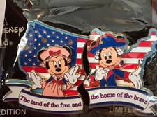 Mickey's Star Spangled Pin
