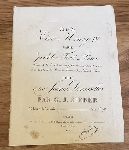 Sieber air de - g.j., henry