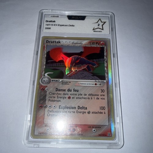 Carte pokemon drattak - pokemon-, holo