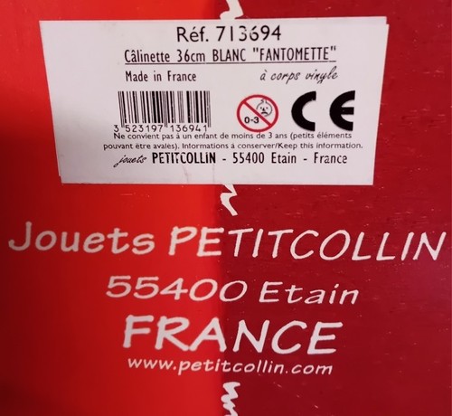 Poupée petitcollin neuve dans - poupée,