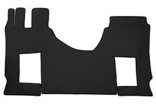 Tapis Couvre Capot Cuir Écologique Lisse Noir Mercedes Actros MP4 Randonnée Pneu