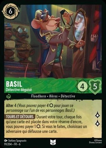 Carte lorcana tcg chapitre 6 - lorcana,