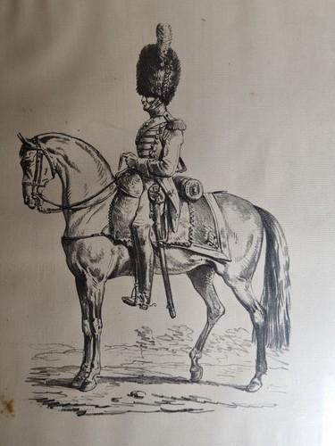 Carle vernet garde royale - carle,
