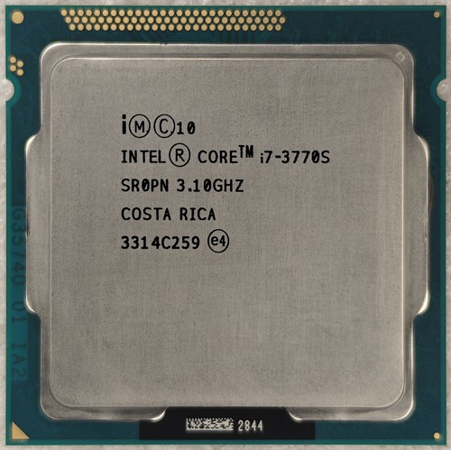 Intel core 3770s sr0pn - core, i7-3770s