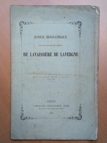 Notice biograpohique sur - , le
