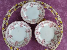 3 Assiettes Plates Terre Fer