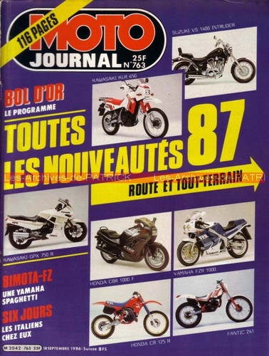 Moto journal 763 - 763, test