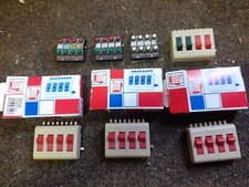 JOUEF LOT DE 7 INTERRUPTEURS DONT 3 EN BOÎTES 