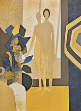 André MiNAUX : 1973 - Lithographie (lithograph)