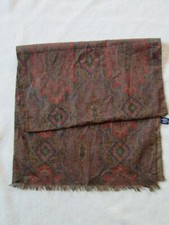 ECHARPE coton haute qualité LOUIS FERAUD  45 cm x 140 cm vintage foulard scarf