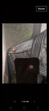 blouson moto cuir femme Harley Davidson comme neuf 