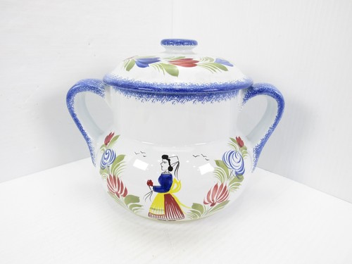 Henriot quimper lidded - hb,