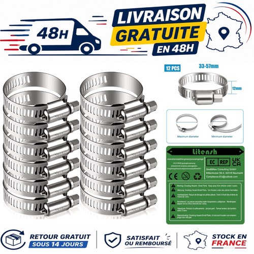 Colliers serrage inox - colliers,