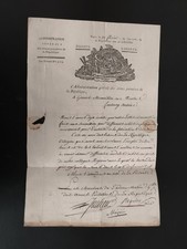 1794, Edme REGNIER, commission