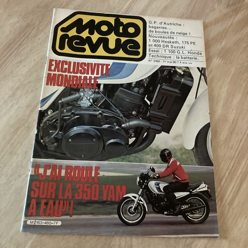 Magazine moto revue - magazine, 1980