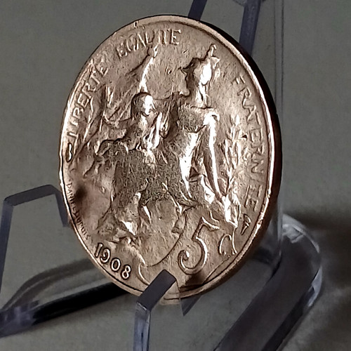 Pièce centimes - 5,