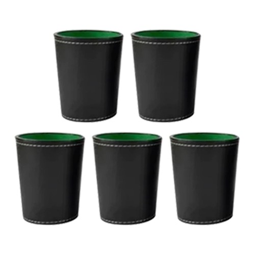 Gobelet dés cuir pu - dés,