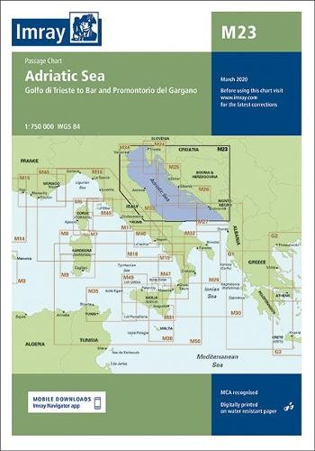 Imray series m23 adriatic - imray,