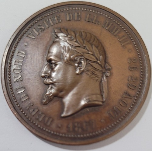 France médaille napoléon iii - napoléon,