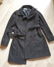 Manteau Noir Trench Coat Camaïeu S
