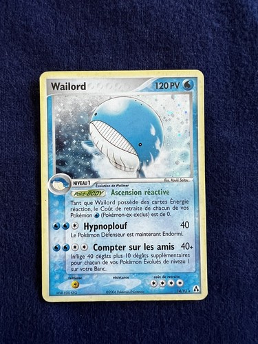 Carte pokémon wailord holo - carte,