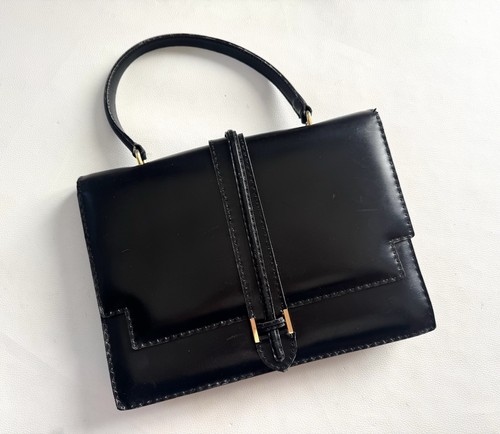 Sac main ancien cuir - main, box